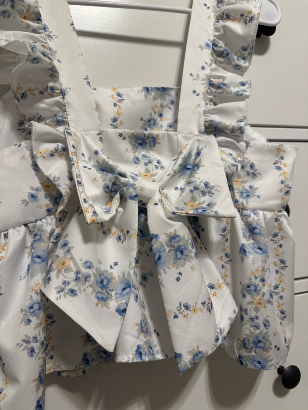Women’s Floral Top - Bow detail